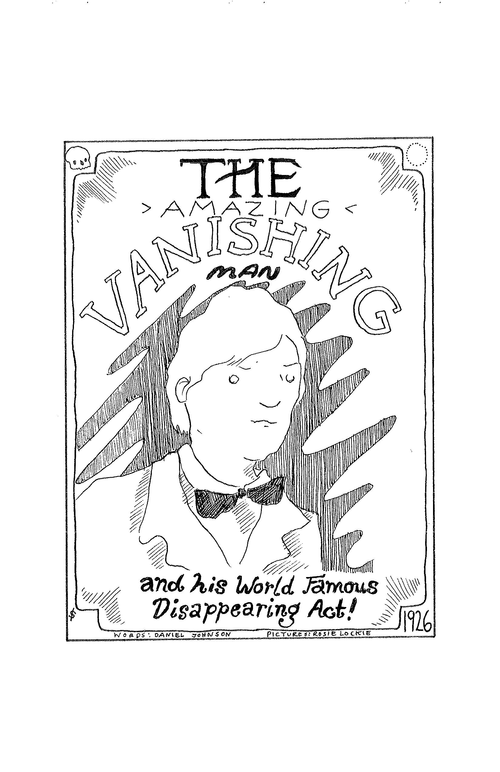 The Amazing Vanishing Man